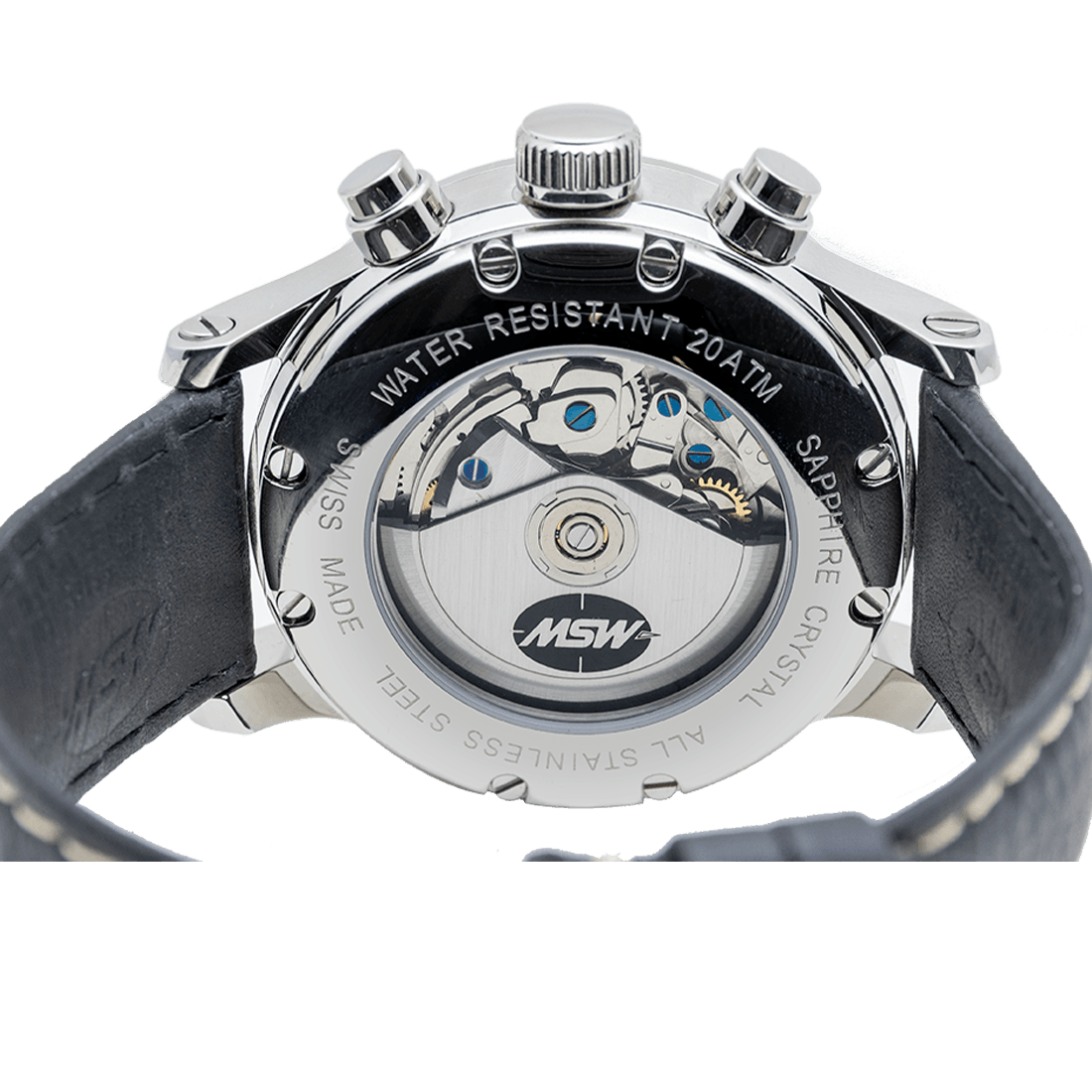Flanker - Sport - vert - MSW My Swiss Watch