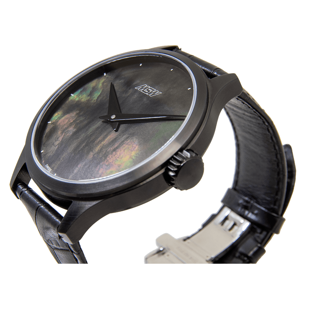 Nacre noir - MSW My Swiss Watch