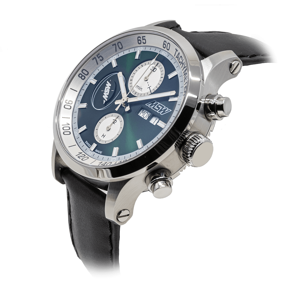 Flanker - Sport - vert - MSW My Swiss Watch