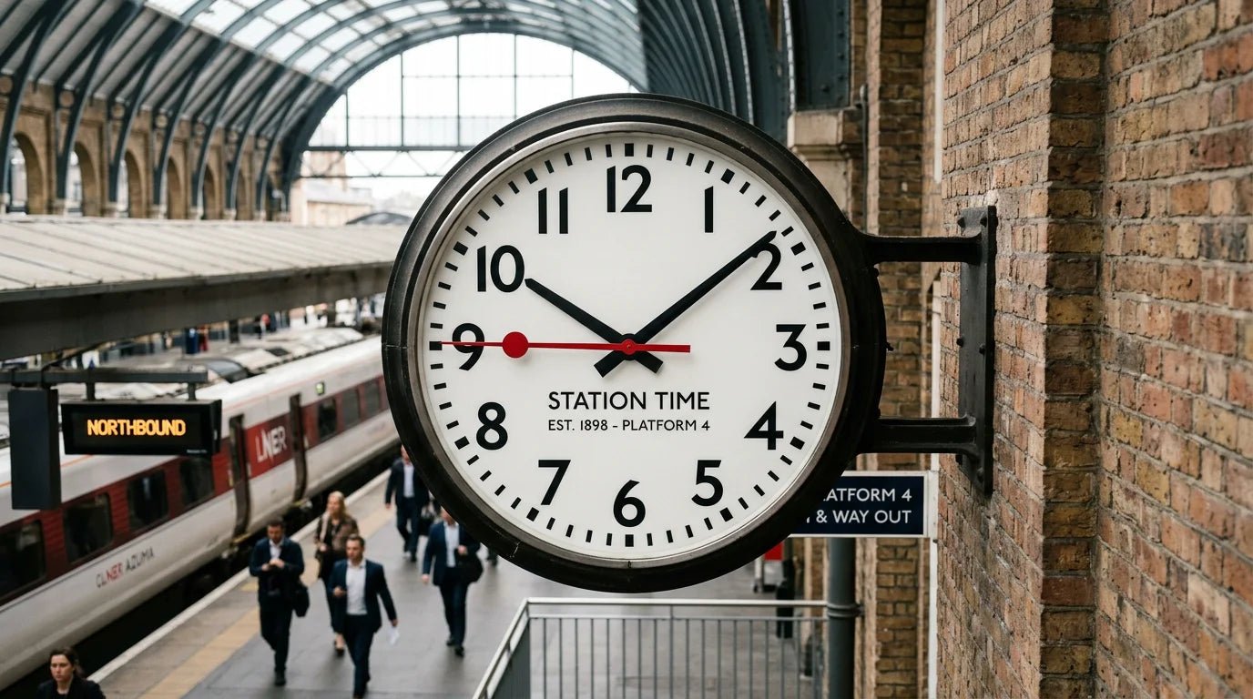 Swiss Rail Watch: The Iconic Station Clock on Your Wrist - MSW My Swiss Watch