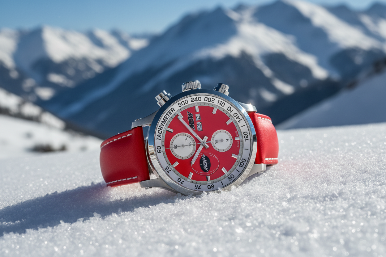 Flanker Rouge neige