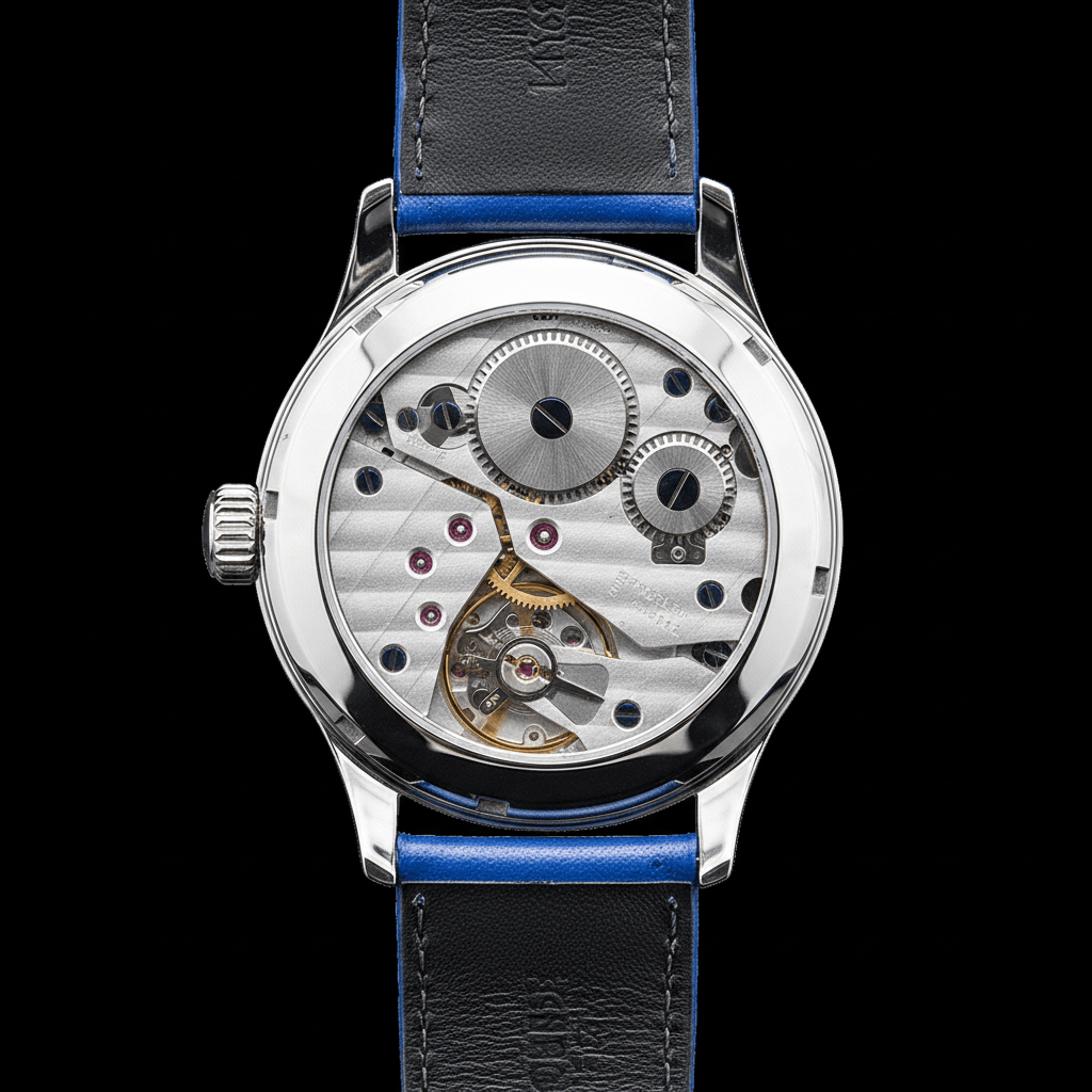 
                  
                    MSW Pure Design – Montre Boîtier Argenté Cadran Bleu Bracelet Cuir Bleu - MSW My Swiss Watch
                  
                