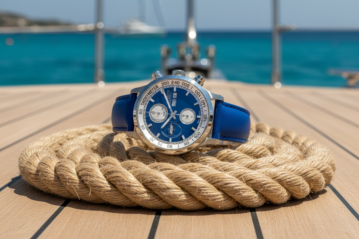 Yacht Flanker Bleu