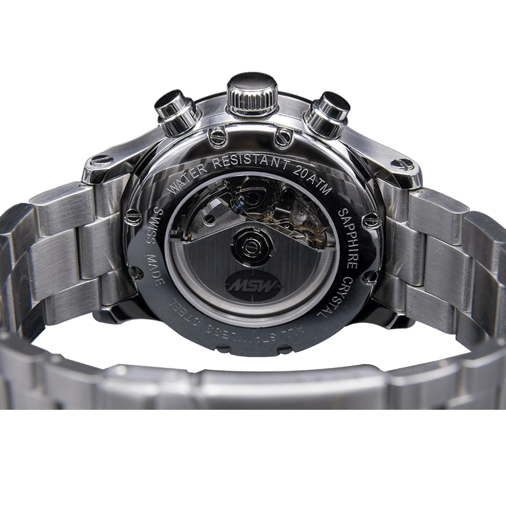 
                  
                    Flanker - XB01 - bracelet métal 3 maillons - MSW My Swiss Watch
                  
                