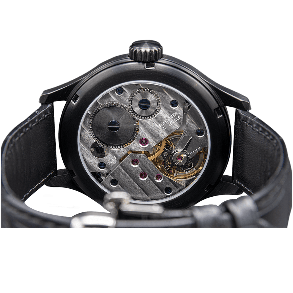 
                  
                    Pure Design - boite noir - cadran noir - MSW My Swiss Watch
                  
                