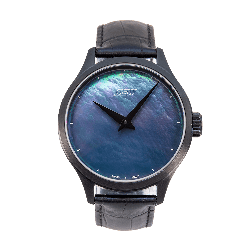 Nacre bleu - MSW My Swiss Watch