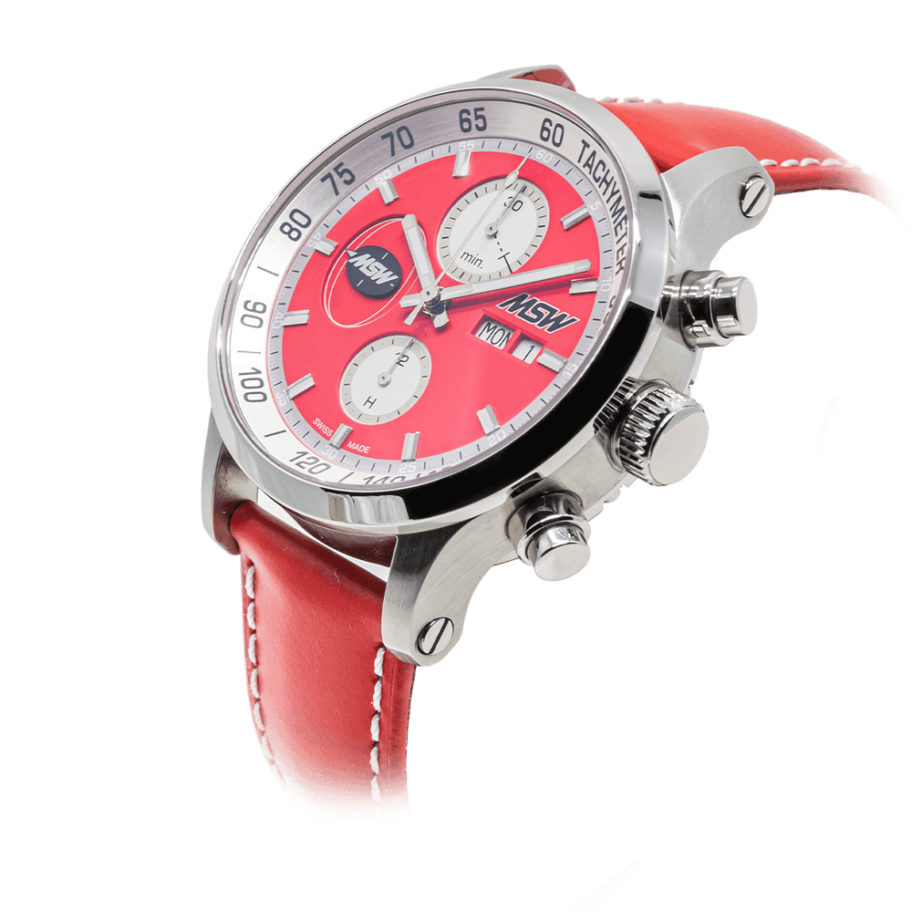 
                  
                    Flanker - Sport - rouge - MSW My Swiss Watch
                  
                
