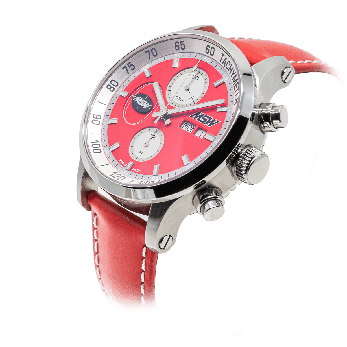 
                  
                    Flanker - Sport - rouge - MSW My Swiss Watch
                  
                